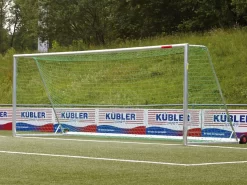 Mobiles Fußballtor SAFETY, Vollverschweißt, Mit Transportrollen Und Gewichtsrohr