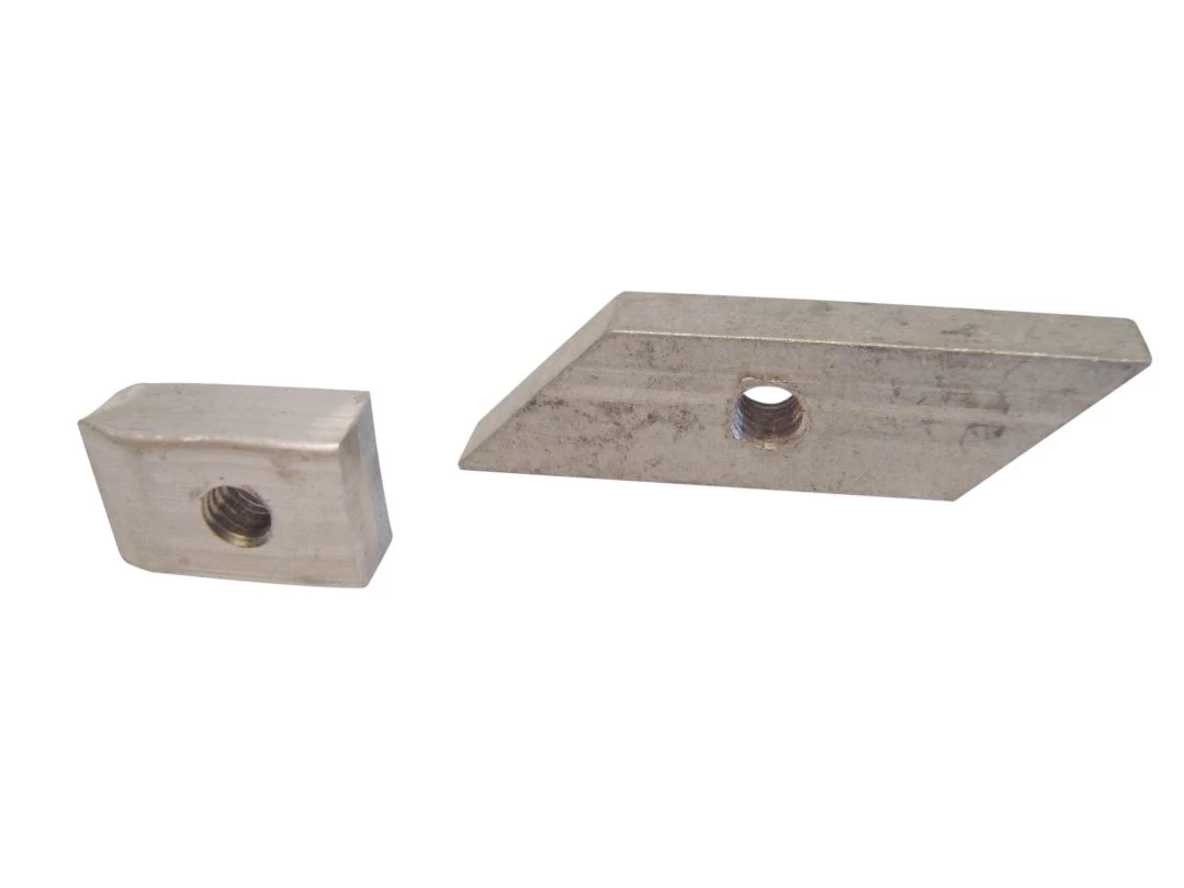 Alu-Mutterstücke 10 Stück – Bild 2