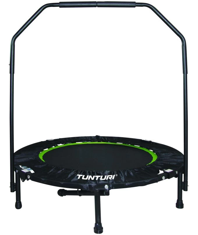 Fitness Trampolin, Faltbar Mit Haltebügel