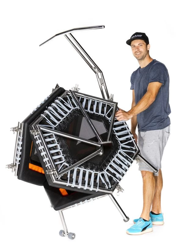 Trainingsgerät ALPHA CHAMP™ Triple Trampolin LRT-3 – Bild 4