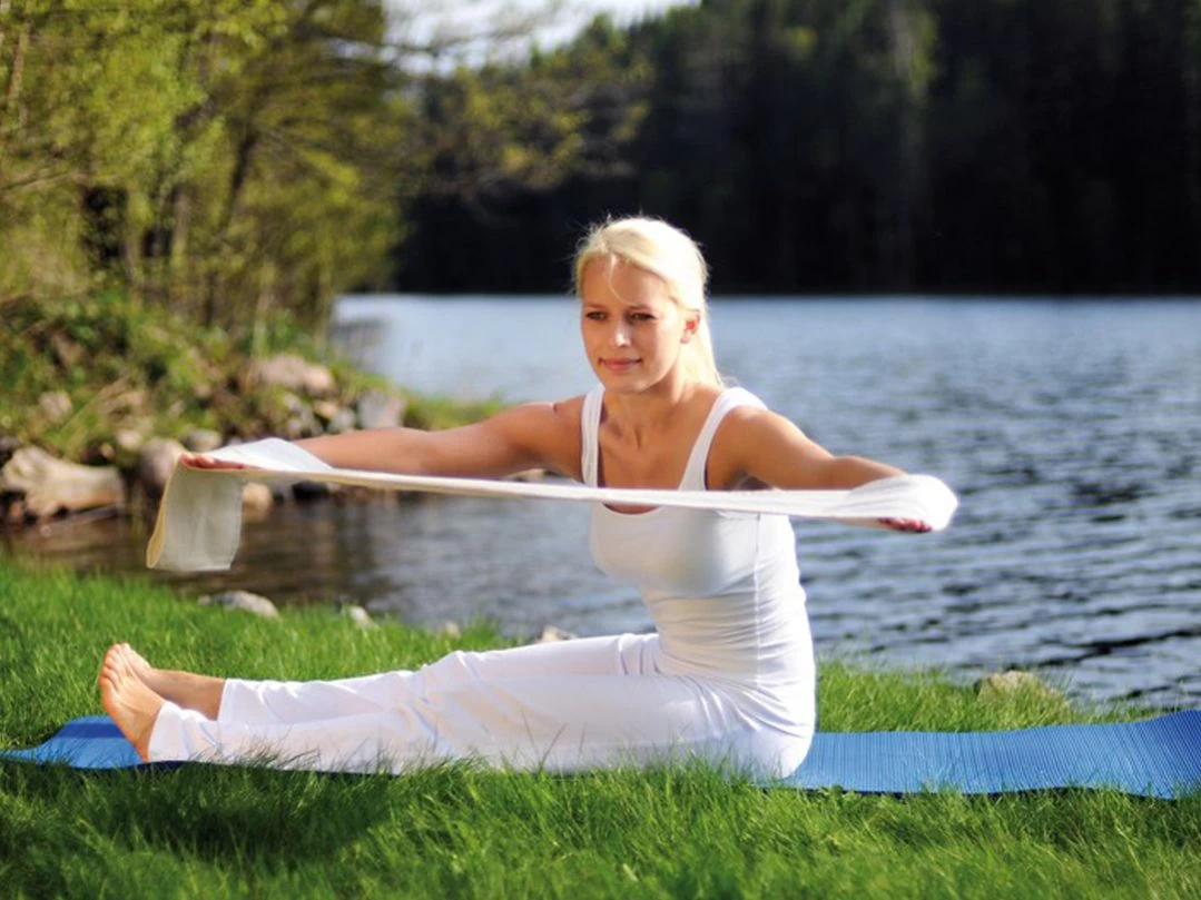 SISSEL® Pilates Band, Natur – Bild 2