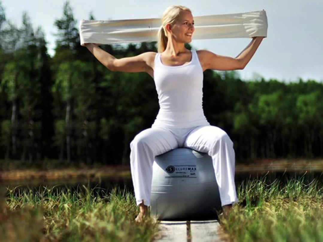 SISSEL® Pilates Band, Natur – Bild 3