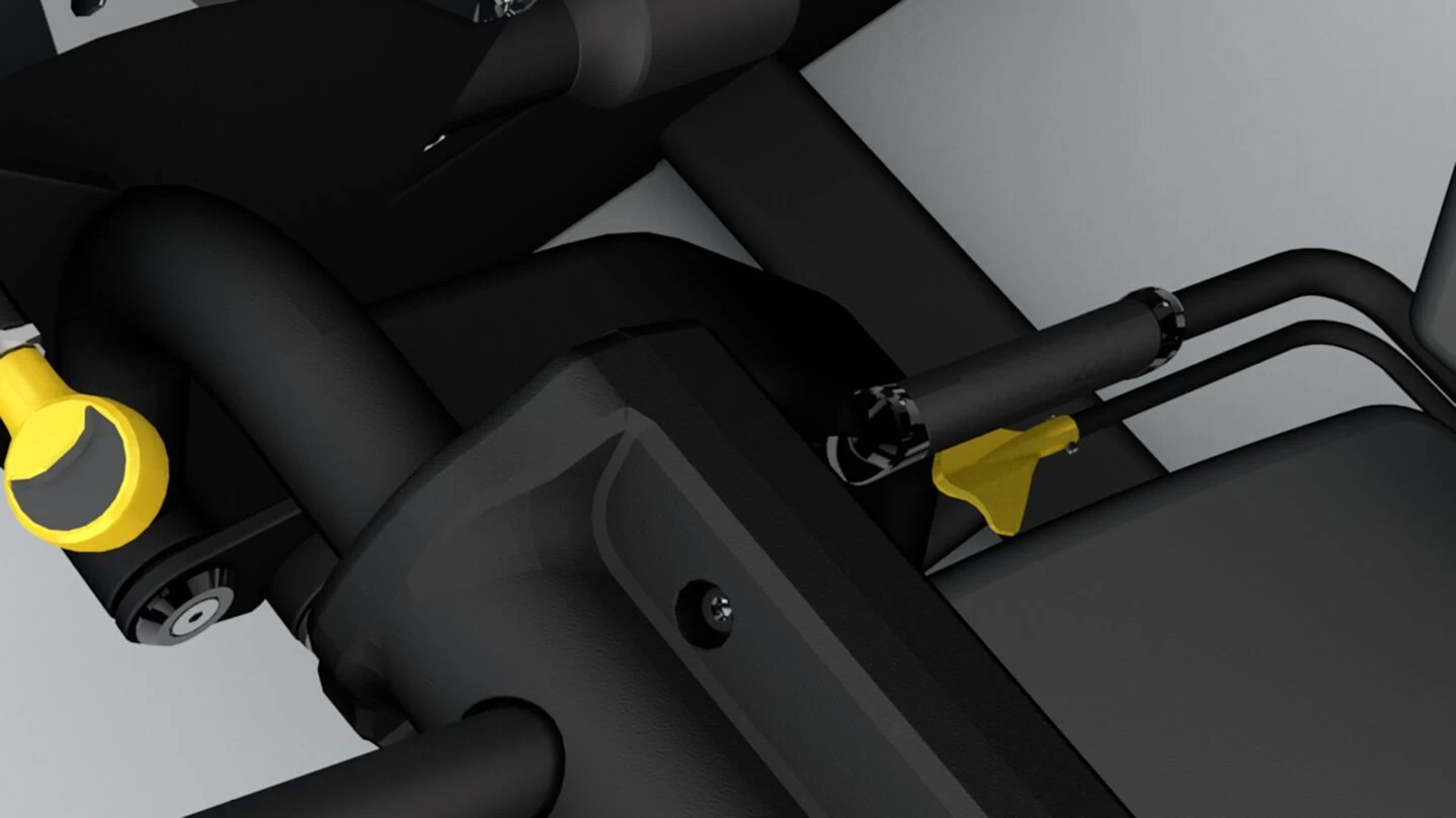 BH Fitness® Movemia Beinbeuger M170 – Bild 3