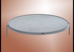 Kugelstoß- Und Hammerwurfring Mit Eingegossener Betonplatte