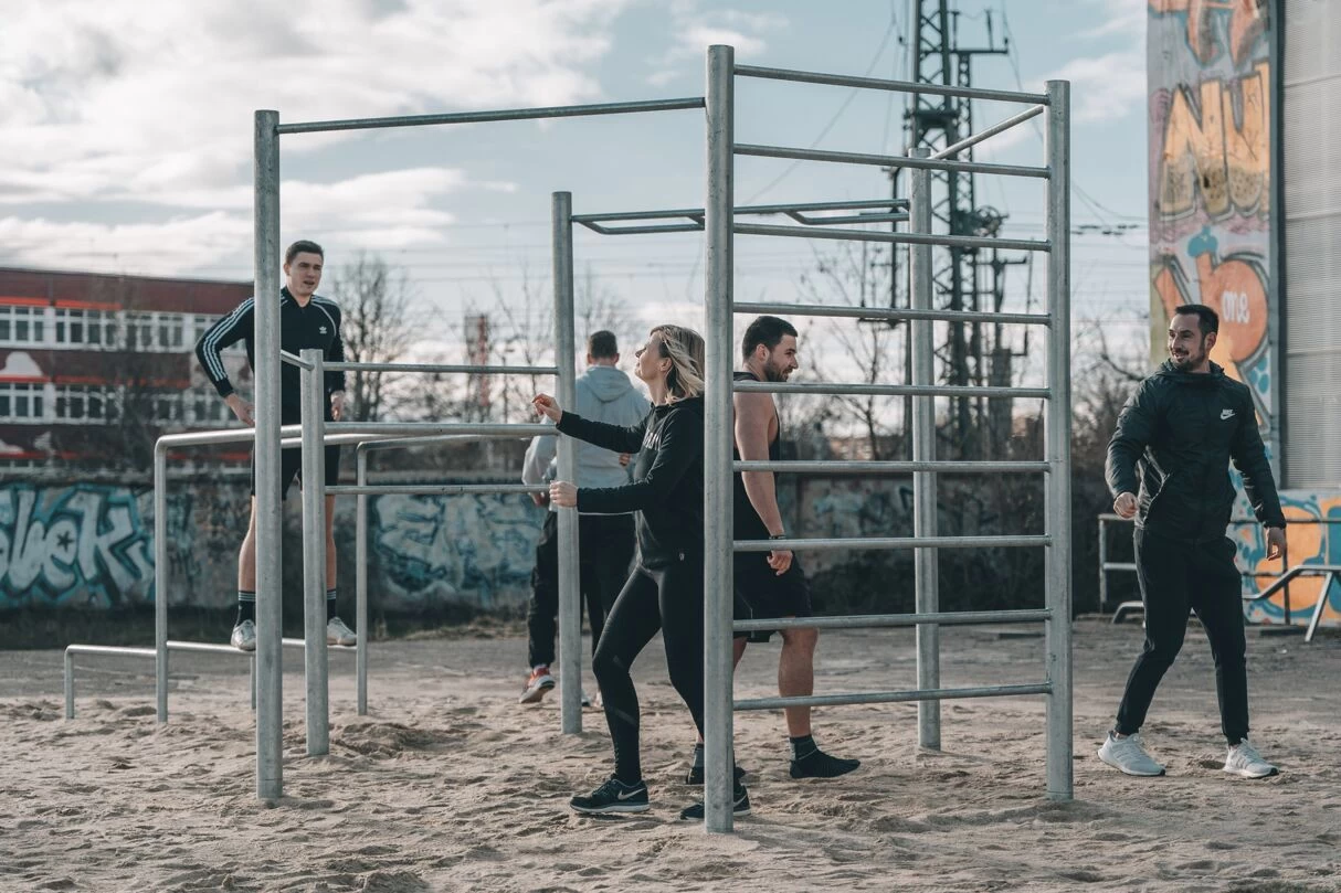 BARBARA® Workoutpark, Feuerverzinkt – Bild 10