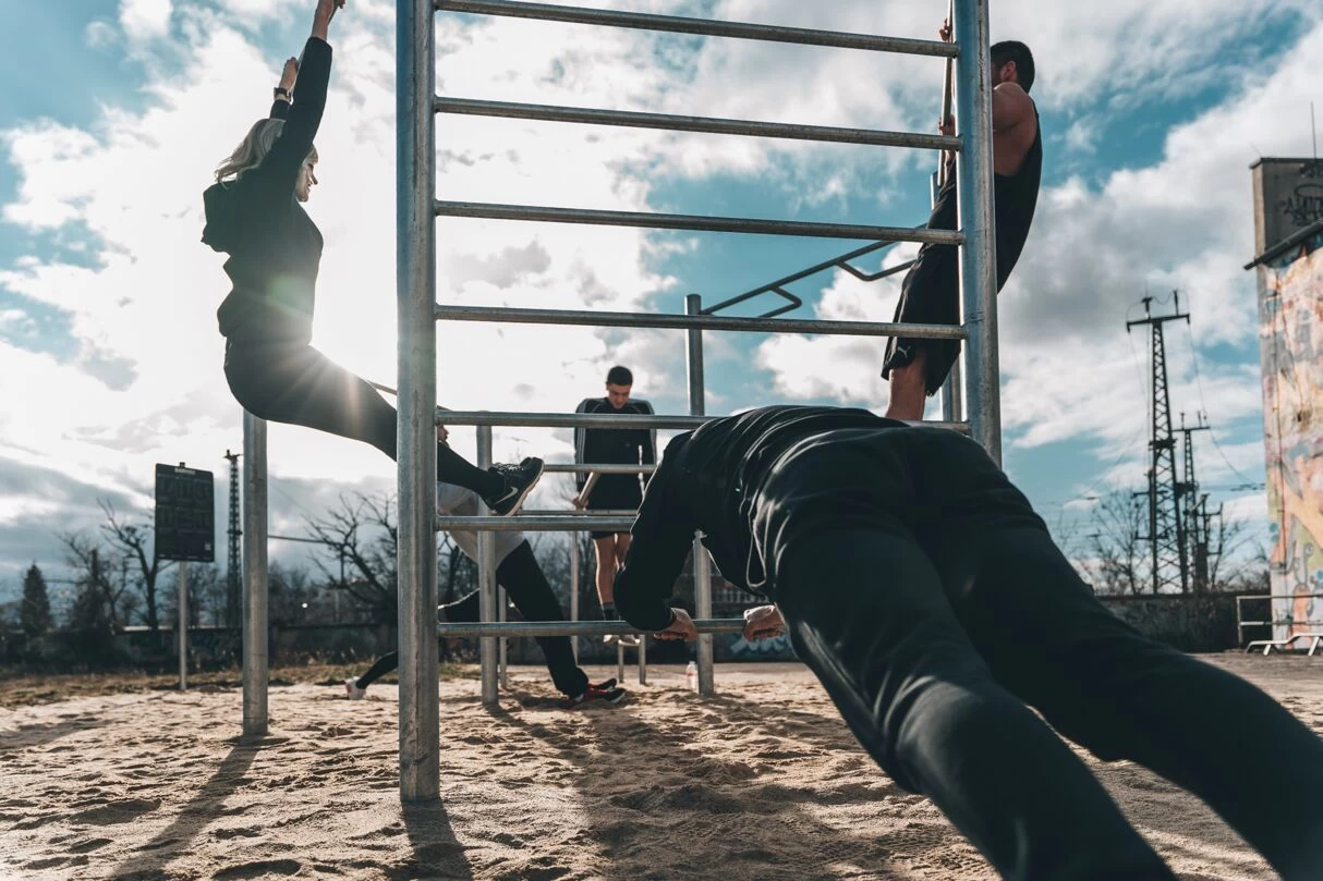 BARBARA® Workoutpark, Feuerverzinkt – Bild 13