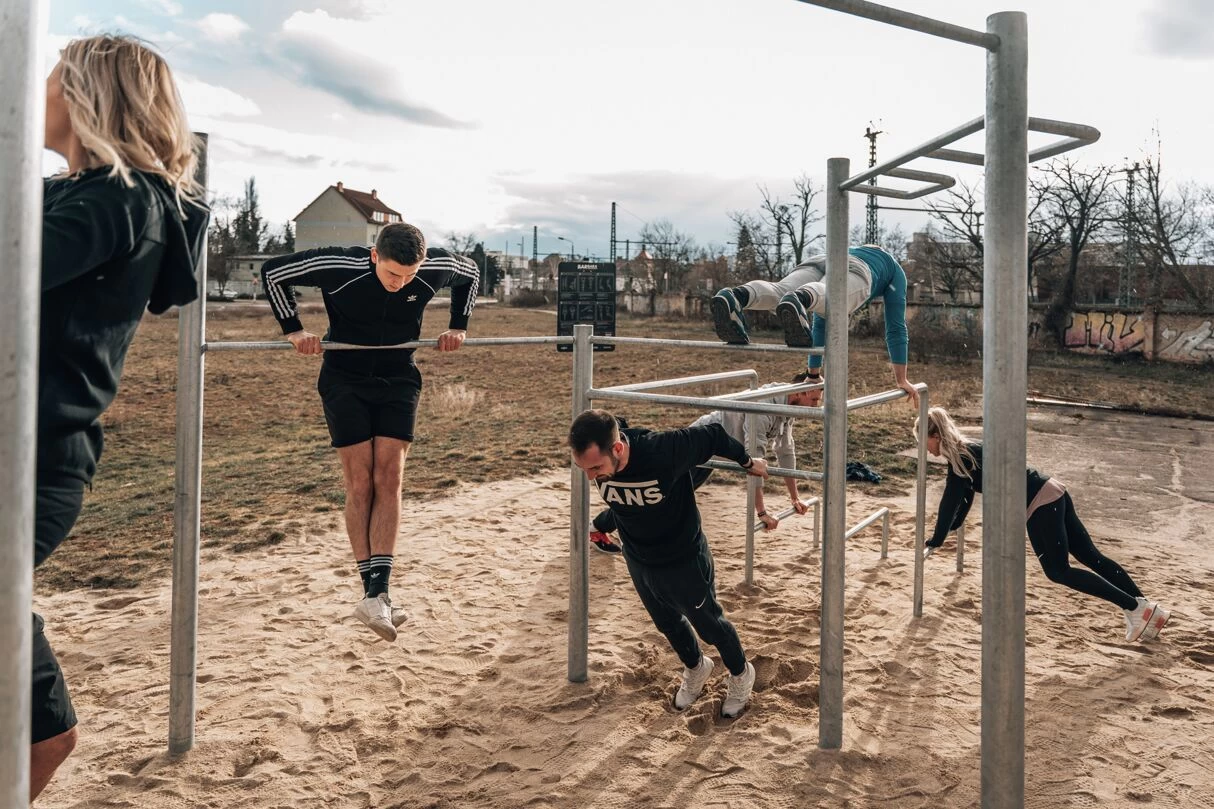 BARBARA® Workoutpark, Feuerverzinkt – Bild 16