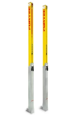 Funtec® Beachvolleyball-Netzpfosten PRO BEACH Für Switch Bodenplatten